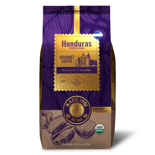 Kafie 1901 Italian Espresso Roast whole bean coffee — 1 lb bag