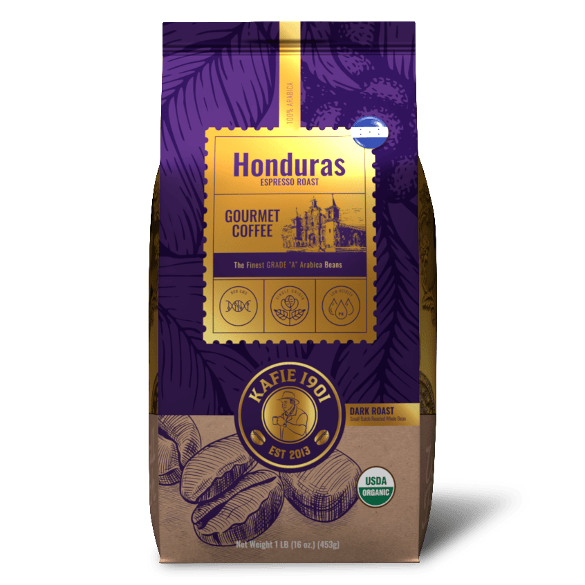 Kafie 1901 Italian Espresso Roast whole bean coffee — 1 lb bag