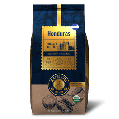Kafie 1901 Honduras Organic Coffee — 1 lb whole bean bag