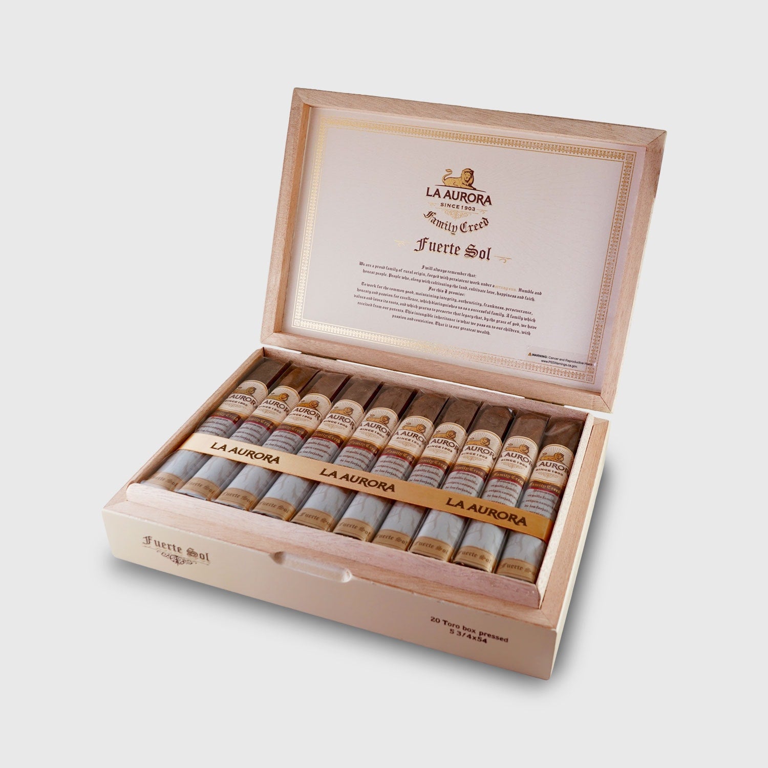 La Aurora Family Creed Fuerte Sol