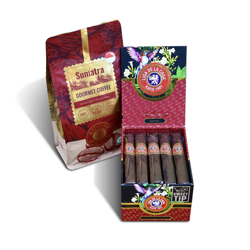 Liga de la Casa Sweet Tip & Coffee Pairing – Maduro Edition