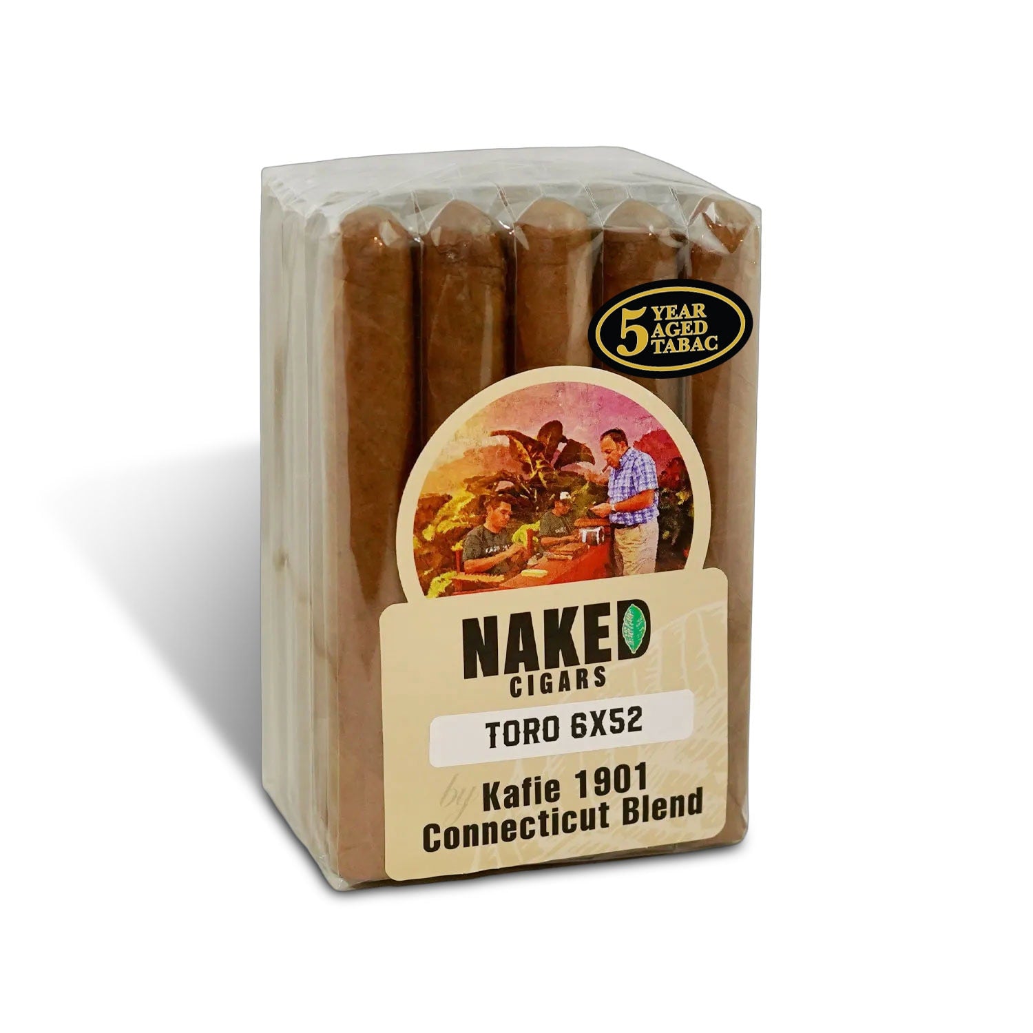 Naked Cigars by Kafie 1901 Connecticut